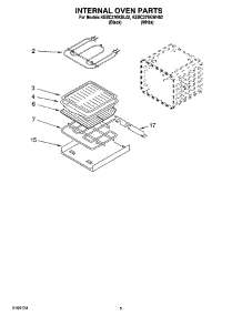 04 - Internal Oven Parts parts for Kitchenaid Oven KEBC276KWH02 from AppliancePartsPros.com