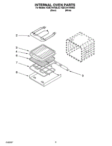 04 - Internal Oven Parts parts for Kitchenaid Oven KEBC141KWH03 from AppliancePartsPros.com