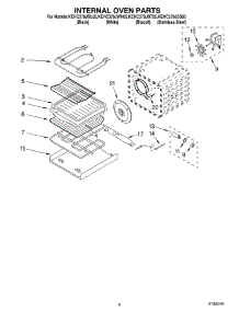05 - Internal Oven Parts parts for Kitchenaid Oven KEHC379JBL05 from AppliancePartsPros.com