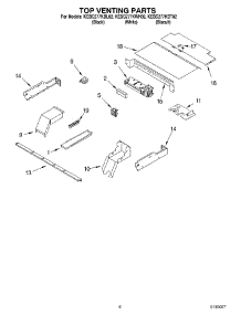 05 - Top Venting Parts, Miscellaneous Parts parts for Kitchenaid Oven KEBC277KWH02 from AppliancePartsPros.com