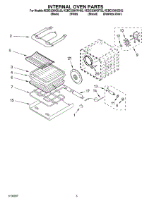 04 - Internal Oven Parts parts for Kitchenaid Oven KEBC208KBL02 from AppliancePartsPros.com