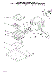 04 - Internal Oven Parts parts for Kitchenaid Oven KEBC278KBT02 from AppliancePartsPros.com