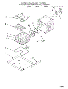 04 - Internal Oven parts for Kitchenaid Oven KEBC278HBT3 from AppliancePartsPros.com