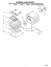 03 - Internal Oven parts for Kitchenaid Oven KEBC107KSS0 from AppliancePartsPros.com