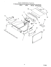 08 - Top Venting parts for Kitchenaid Oven KEHC309JBL2 from AppliancePartsPros.com