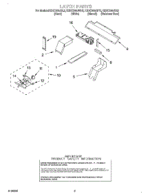 04 - Latch parts for Kitchenaid Oven KEHC309JSS2 from AppliancePartsPros.com