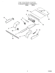 05 - Top Venting, Optional parts for Kitchenaid Oven KEBS147DWH11 from AppliancePartsPros.com