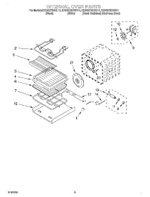 04 - Internal Oven parts for Kitchenaid Oven KEBS278DSS11 from AppliancePartsPros.com