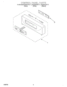02 - Control Panel parts for Kitchenaid Oven KEBS277DBT11 from AppliancePartsPros.com