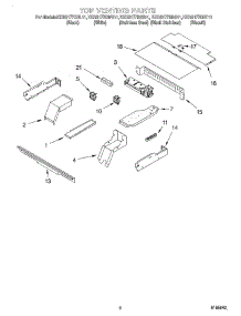 05 - Top Venting, Optional parts for Kitchenaid Oven KEBS177DWH11 from AppliancePartsPros.com