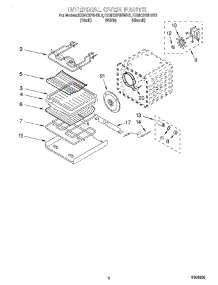 05 - Internal Oven parts for Kitchenaid Oven KEMC378HWH2 from AppliancePartsPros.com