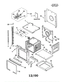 Oven parts for Kitchenaid Wall Oven KEBI107DWH10 from AppliancePartsPros.com