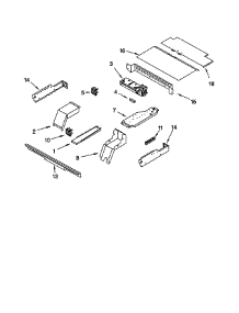Top Venting parts for Kitchenaid Wall Oven KEBI107DWH10 from AppliancePartsPros.com