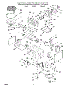 06 - Cabinet And Stirrer parts for Kitchenaid Oven KEMC378HBT2 from AppliancePartsPros.com