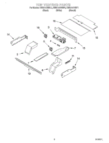 05 - Top Venting, Optional parts for Kitchenaid Oven KEBC107HBT1 from AppliancePartsPros.com