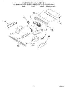05 - Top Venting, Optional parts for Kitchenaid Oven KEBS107DWH10 from AppliancePartsPros.com
