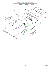 05 - Top Venting, Optional parts for Kitchenaid Oven KEBS207DBL10 from AppliancePartsPros.com