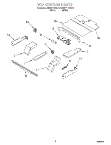 05 - Top Venting, Optional parts for Kitchenaid Oven KEBI171DWH10 from AppliancePartsPros.com