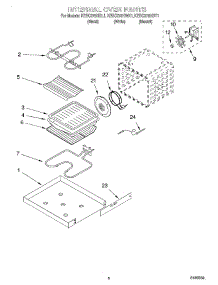 04 - Internal Oven parts for Kitchenaid Oven KEBC278HBT1 from AppliancePartsPros.com