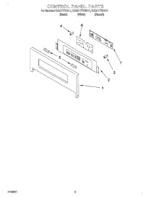 02 - Control Panel parts for Kitchenaid Oven KEBC177HWH1 from AppliancePartsPros.com