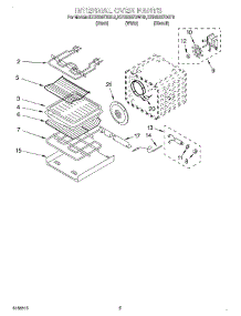 04 - Internal Oven parts for Kitchenaid Oven KEBS207DBT9 from AppliancePartsPros.com