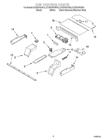 05 - Top Venting, Optional parts for Kitchenaid Oven KEBS278DBS9 from AppliancePartsPros.com