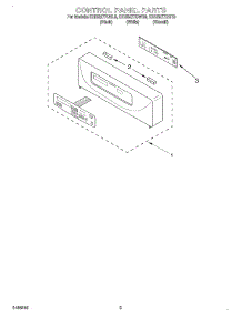 02 - Control Panel parts for Kitchenaid Oven KEBS277DBL9 from AppliancePartsPros.com