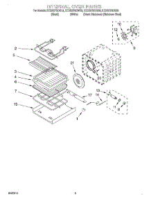 04 - Internal Oven parts for Kitchenaid Oven KEBS278DSS9 from AppliancePartsPros.com
