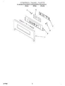 02 - Control Panel parts for Kitchenaid Oven KEBC278HWH0 from AppliancePartsPros.com