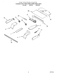 05 - Top Venting, Optional parts for Kitchenaid Oven KEBC177HBL0 from AppliancePartsPros.com