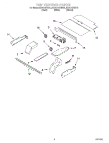 05 - Top Venting, Optional parts for Kitchenaid Oven KEBC107HBL0 from AppliancePartsPros.com