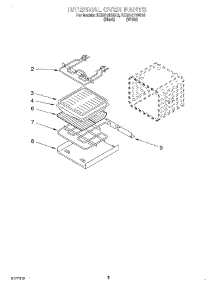 04 - Internal Oven parts for Kitchenaid Oven KEBI141DWH8 from AppliancePartsPros.com