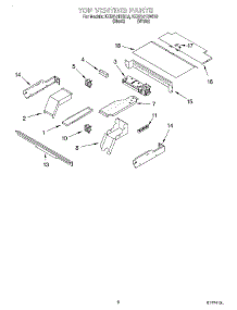 05 - Top Venting, Optional parts for Kitchenaid Oven KEBI141DWH8 from AppliancePartsPros.com