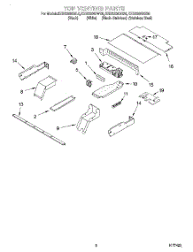 05 - Top Venting, Optional parts for Kitchenaid Oven KEBS208DBL8 from AppliancePartsPros.com