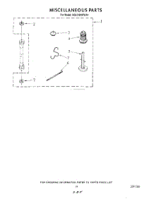 16 - Miscellaneous , Literature And Optional parts for Kitchenaid Washer Dryer Combo KGLC500TWH1 from AppliancePartsPros.com