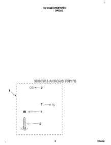 06 - Miscellaneous parts for Kitchenaid Washer KAWE577BWH0 from AppliancePartsPros.com