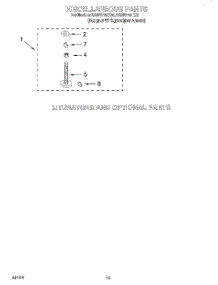 10 - Miscellaneous, Lit / Optional parts for Kitchenaid Washer KAWS700EQ0 from AppliancePartsPros.com