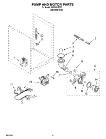 06 - Pump And Motor Parts, Optional Parts (Not Included) parts for Kitchenaid Washer KHWV01RSS0 from AppliancePartsPros.com