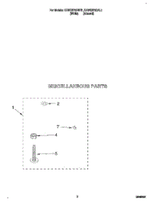 06 - Miscellaneous parts for Kitchenaid Washer KAWE570BWH1 from AppliancePartsPros.com