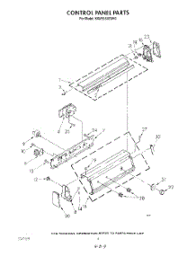 04 - Control Panel parts for Kitchenaid Washer KAWE550VWH0 from AppliancePartsPros.com