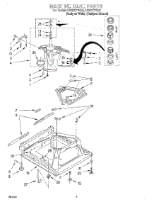 06 - Machine Base parts for Kitchenaid Washer KAWS777EQ0 from AppliancePartsPros.com