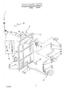 02 - Rear Panel parts for Kitchenaid Washer KAWS750JT0 from AppliancePartsPros.com