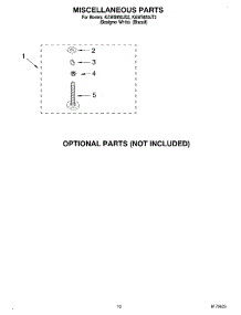 07 - Miscellaneous, Optional parts for Kitchenaid Washer KAWS850JQ2 from AppliancePartsPros.com