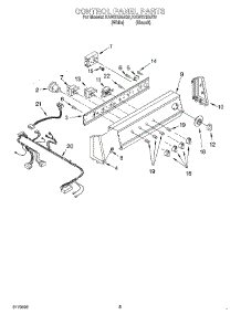 06 - Control Panel parts for Kitchenaid Washer KAWS750JT0 from AppliancePartsPros.com