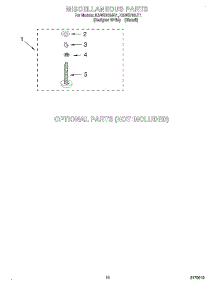07 - Miscellaneous, Optional parts for Kitchenaid Washer KAWS750JT1 from AppliancePartsPros.com