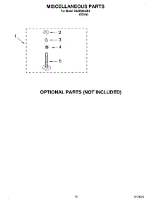 07 - Miscellaneous, Optional parts for Kitchenaid Washer KAWS855JE2 from AppliancePartsPros.com