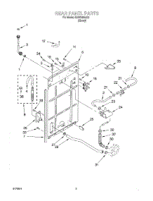 02 - Rear Panel parts for Kitchenaid Washer KAWS855JE0 from AppliancePartsPros.com