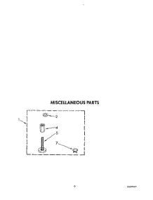 07 - Miscellaneous parts for Kitchenaid Washer KAWE760WAL3 from AppliancePartsPros.com