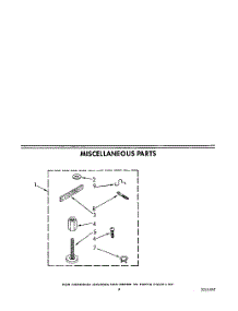 07 - Miscellaneous parts for Kitchenaid Washer KAWE560WAL2 from AppliancePartsPros.com
