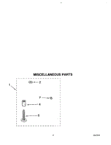 07 - Miscellaneous parts for Kitchenaid Washer KAWE460WAL3 from AppliancePartsPros.com